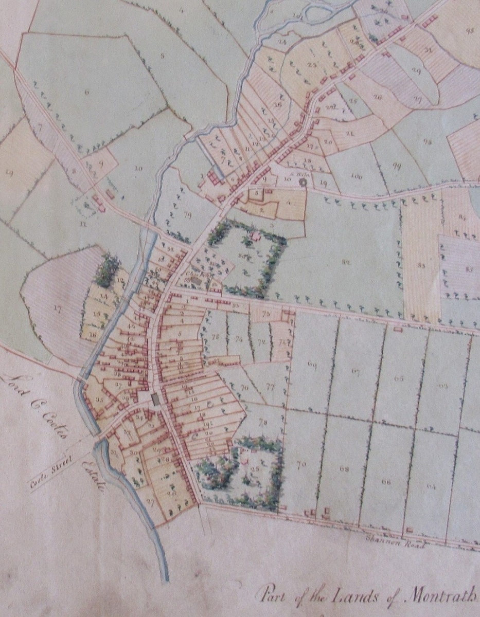 Exploring Laois Estate Maps 1700 1840 - Working Map