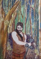 Art by Yasmina 'Inspired by Cú Chulainn'