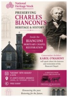 Inside the Bianconi Mortuary Chapel Restoration