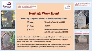 Drogheda’s Historic 1896 Boundary Stones