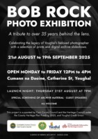 Bob Rock Photo Exhibition: a tribute  to 35 years behind the lens