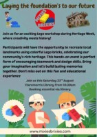 Wild Child Day Lego Workshop - Laying the Foundations to our Future
