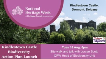 Launch of the Kindlestown Castle Local Biodiversity Action Plan (led by OPW)