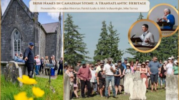 Carved in Stone: Preserving a Community's Heritage | "Irish Names in Canadian Stone: A Transatlantic Heritage"