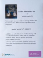 Music and song in the Castle