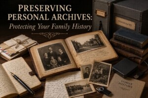 Preserving Personal Archives: Protecting Your Family History