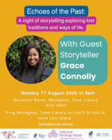Echoes of the Past: A Night of Storytelling, Exploring Lost Traditions and Ways of Life