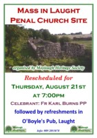 Mass at Laught Penal Church Site