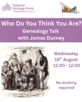 Who Do You Think You Are? Genealogy Talk with James Durney