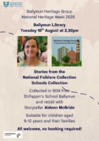 Stories From the National Folklore Collection Schools Collection