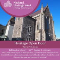 Heritage Open Door Ballinasloe Library