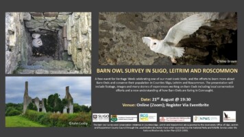 Barn Owl Survey in Sligo, Leitrim & Roscommon