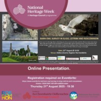 Barn Owl Survey in Sligo, Leitrim and Roscommon – Online Presentation.