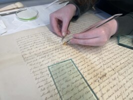 Deeds and Diaries: Recent Projects from the NLI Conservation Studio