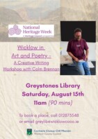 Wicklow in Art and Poetry with Colm Brennan