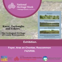 Karst, Turloughs and Eskers – The Geological Heritage of County Roscommon exhibition