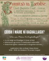 Cérbh í Máire Ní Raghallaigh?