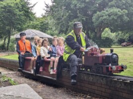 Miniature Railway - Free Train Rides Marlay Park