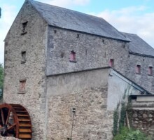 Water powered Corn Mill and Drying Kiln tour