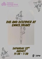 Dig and Discover at Ennis Friary!
