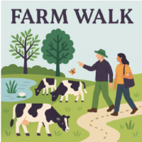 Farm Walk at Meredith Organic Farm