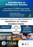 Introduction to Freshwater Science - Drumboe Woods