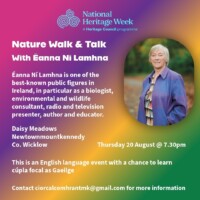 Nature Walk and Talk with Éanna Ní Lamhna