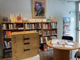 Ellen Hutchins Archives Cabinet & Lichens Display: Bantry Library