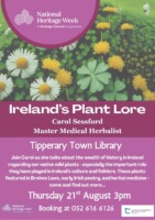 Talk on ireland's Plant Lore By Carol Sessford