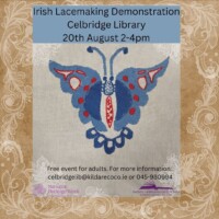 Irish Lace Demonstration Workshop for Adults