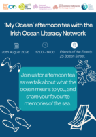 ‘My Ocean’ Afternoon Tea with the Irish Ocean Literacy Network