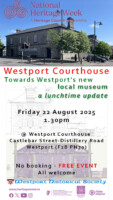 Towards Westport's new local museum - a lunchtime update