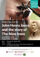 9 Irons Short Film Launch and Forged Gates of Galway Exhibition