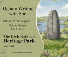 Ogham Writing with Sue