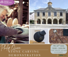 Talk and Demonstration of Stone Carving at The Main Guard