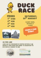 Duck Race and Talk at Slaney River Bank Rathvilly