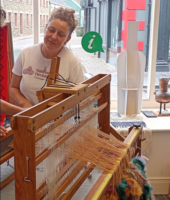 Weaving Demonstration with textile artist Louise Deasy