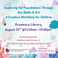 Exploring Our Foundations Through Sea Shell Art  for Children