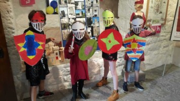 Shield Making in Ballyhack Castle