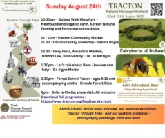 Tracton Natural Heritage Weekend - Sunday 24th