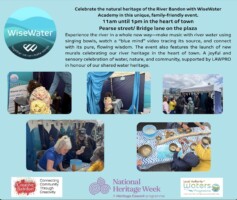 Celebrate our River Mural with Wise Water Academy