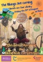 The Vikings are Coming, Children's Storytime and Viking Roar Competition