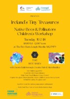 Ireland’s Tiny Treasures: Native Bees & Pollinators Children’s Workshop