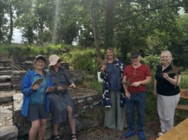 Willow Weaving in the Wild Garden