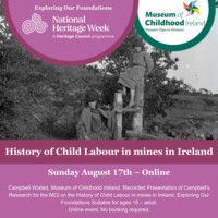 Exploring Our Foundations - Research on the History of Child Labour