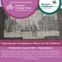 Exploring Our Foundations - Where Are The Children!? (History)