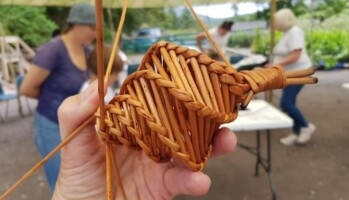 The basics of basketry: weave your own willow rattle