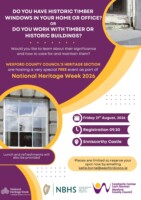 One-Day workshop on Historic Timber Windows