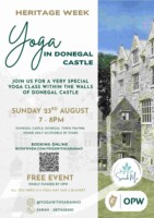 Yoga in Donegal Castle