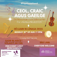Ceol, Craic agus Gaeilge Halla an Chontae Sord